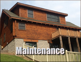  Bethania, North Carolina Log Home Maintenance